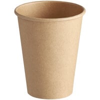 Choice 12 oz. Kraft Poly Paper Cold Cup - 1000/Case
