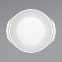 Bauscher by BauscherHepp 112930 B1100 10.2 oz. Bright White Porcelain Soup Bowl with Handles - 36/Case