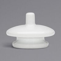 Bauscher by BauscherHepp 714132 Options Bright White Porcelain Coffee Pot Lid - 36/Case