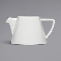 Bauscher by BauscherHepp 714336 Options 11.8 oz. Bright White Porcelain Teapot - 24/Case
