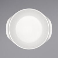 Bauscher by BauscherHepp 112950 B1100 16.9 oz. Bright White Porcelain Soup Bowl with Handles - 36/Case