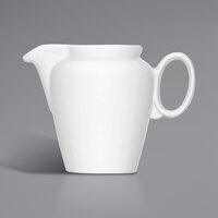 Bauscher by BauscherHepp 284715 Come4Table 5.1 oz. Bright White Porcelain Creamer with Handle - 36/Case