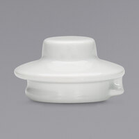 Bauscher by BauscherHepp 114132 B1100 Bright White Porcelain Coffee Pot Lid - 36/Case