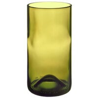 Fortessa Basics Vintage 16 oz. Olive Green Wine Bottle Tumbler - 6/Pack