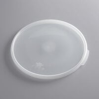 Cambro 12, 18 and 22 Qt. Translucent Round Polypropylene Food Storage Container Seal Cover