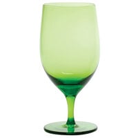 Fortessa Basics Gala 15 oz. Olive Green Goblet - 12/Case