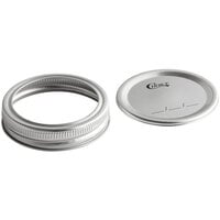 Choice Regular Mouth Lid and Bands for Select Canning / Mason Jars - 48/Pack