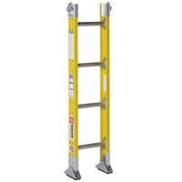 Bauer Corporation 333 Series Type 1A Parallel Rail Sectional Ladder Base Section with 2-Way Shoes - 300 lb. Capacity - 12" Wide