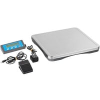 AvaWeigh PZ60F 60 lb. Pizza / Portion Scale with Wireless Digital Display and Foot Tare Pedal