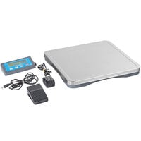 AvaWeigh PZ30F 30 lb. Pizza / Portion Scale with Wireless Digital Display and Foot Tare Pedal