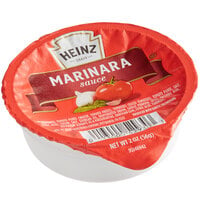 Heinz 2 oz. Marinara Sauce Portion Cups - 60/Case