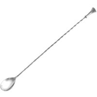 Crafthouse by Fortessa Signature 12 1/2" Stainless Steel Classic Bar Spoon with Weighted End CRFTHS.5.1232