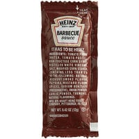Heinz 12 Gram BBQ Sauce Portion Packets - 200/Case