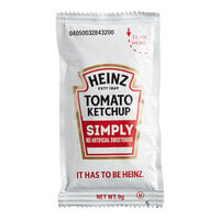 Heinz Simply Ketchup Packet 9 Grams - 1000/Case