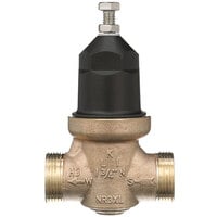Zurn Elkay 34-NR3XLDUC 3/4" Double Union Copper Sweat Connection Water Pressure Reducing Valve with Integral By-Pass Check Valve and Strainer