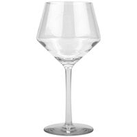 GET SW-2000-CL Via 18 oz. Customizable Tritan™ Plastic Wine Glass - 24/Case