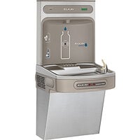 Zurn Elkay LZO8WSSK ezH2O Stainless Steel Filtered Bottle Filling Station with Hands-Free Touchless Sensor Fountain - 115V - Chilled