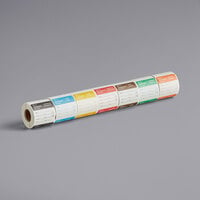 Noble Products 2" x 2" Dissolvable Day of the Week Label Rolls