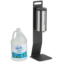Lavex Stainless Steel Table Top Fixed Foaming Sanitizing Station
