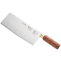 Mercer Culinary M33220 8" Chinese Cleaver Chef's Knife with Wood Handle