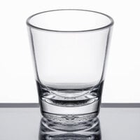 Carlisle 560107 Alibi 1.5 oz. SAN Plastic Shot Glass - 24/Case