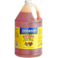 Zatarain's 1 Gallon Liquid Shrimp and Crab Boil - 4/Case