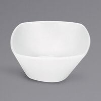 Bauscher by BauscherHepp 446095 Solutions 16 oz. Bright White Square Porcelain Cream Soup Bowl - 24/Case