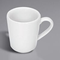 Bauscher by BauscherHepp 465259 Relation Today 3.04 oz. Bright White Tall Espresso Cup with Handle - 36/Case