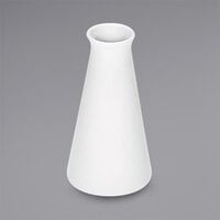 Bauscher by BauscherHepp 468100 Relation Today 4 5/16" Bright White Porcelain Flower Vase - 36/Case
