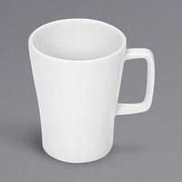 Bauscher by BauscherHepp 445280 Solutions 9.6 oz. Bright White Mug with Handle - 36/Case