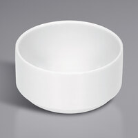 Bauscher by BauscherHepp 466526 Relation Today 8.3 oz. Bright White Round Porcelain Cream Soup Bowl - 36/Case
