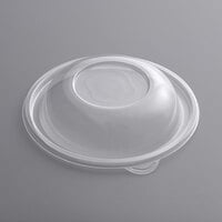 Visions Clear PET Plastic Dome Lid for 24 and 32 oz. Round Bowls - 100/Case