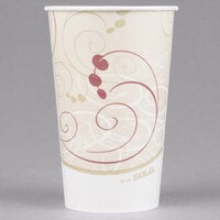 Solo RW16-J8000 Symphony 16-18 oz. Wax Treated Paper Cold Cup - 1000/Case