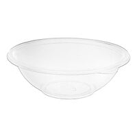 Visions 64 oz. Clear PET Plastic Round Catering / Serving Bowl - 25/Case