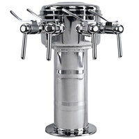 Micro Matic MTM-4PSS-W Sommelier Wine Font 4 Faucet Tower - 4" Column