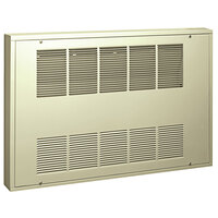 King Electric KCF4-2040-3-R-TP Compact Fan Forced Recessed Mount Cabinet Horizontal Heater - 4000W, 3 Phase, 208V