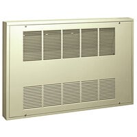 King Electric KCF Series KCF3-2030-1-S-TP Compact Fan Forced Cabinet Horizontal Heater with Single Pole Thermostat - 208V, 3000W