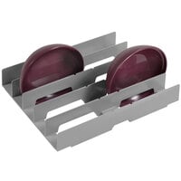 Cambro CSDDC5 16 1/3" x 20 1/2" x 3 3/8" Dome Drying Cradle for Camshelving® Premium, Elements, and Elements XTRA Series - 5/Pack