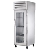 True STA1HPT-1G-1S Spec Series 27 1/2" Glass Front, Solid Back Door Pass-Through Insulated Heated Holding Cabinet