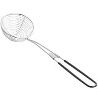 Bossen 2 3/8" Stainless Steel Wire Boba Scoop with Black Coated Handle