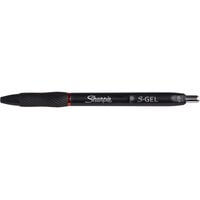 Sharpie 2096158 S-Gel Red Ink with Black Barrel 0.7mm Retractable Gel Pen - 12/Pack