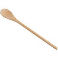 Tablecraft W16 16" Beechwood Wooden Spoon