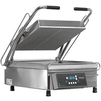 Proluxe CSD1515PEE Vantage CS Panini Sandwich Grill with Grooved Plates - 15" x 15" Cooking Surface - 208V, 2200W