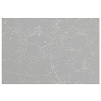 Art Marble Furniture Q415 24" x 30" Nebula Gray Quartz Tabletop