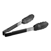 Vollrath 4780922 Jacob's Pride 9 1/2" High Heat Nylon Tip Cooking Tongs with Coated Handle - Heat Resistant up to 450 Degrees Fahrenheit