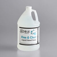 Noble Chemical 1 Gallon / 128 oz. Free & Clear Ready-to-Use Liquid Hand Soap