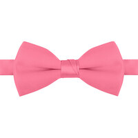 Henry Segal Hot Pink 2"(H) x 4 1/2" (W) Adjustable Band Poly-Satin Bow Tie