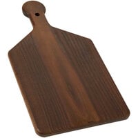 American Metalcraft AWB179 9" x 17" Ash Wood Serving Board with Handle