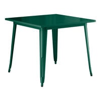 Lancaster Table & Seating Alloy Series 36" x 36" Emerald Green Standard Height Outdoor Table