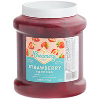 Creamery Ave. Strawberry Dessert / Sundae Topping Glaze 1/2 Gallon